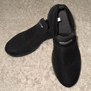 NWOT Black Slip-On Shoes